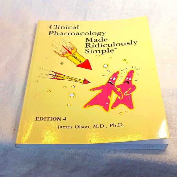 Clinical pharmacology, made ridiculously simple, book - Picture 1 of 9